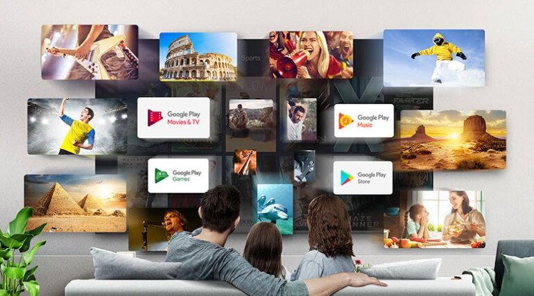 Smart Tivi TCL 4K 43 inch 43P615