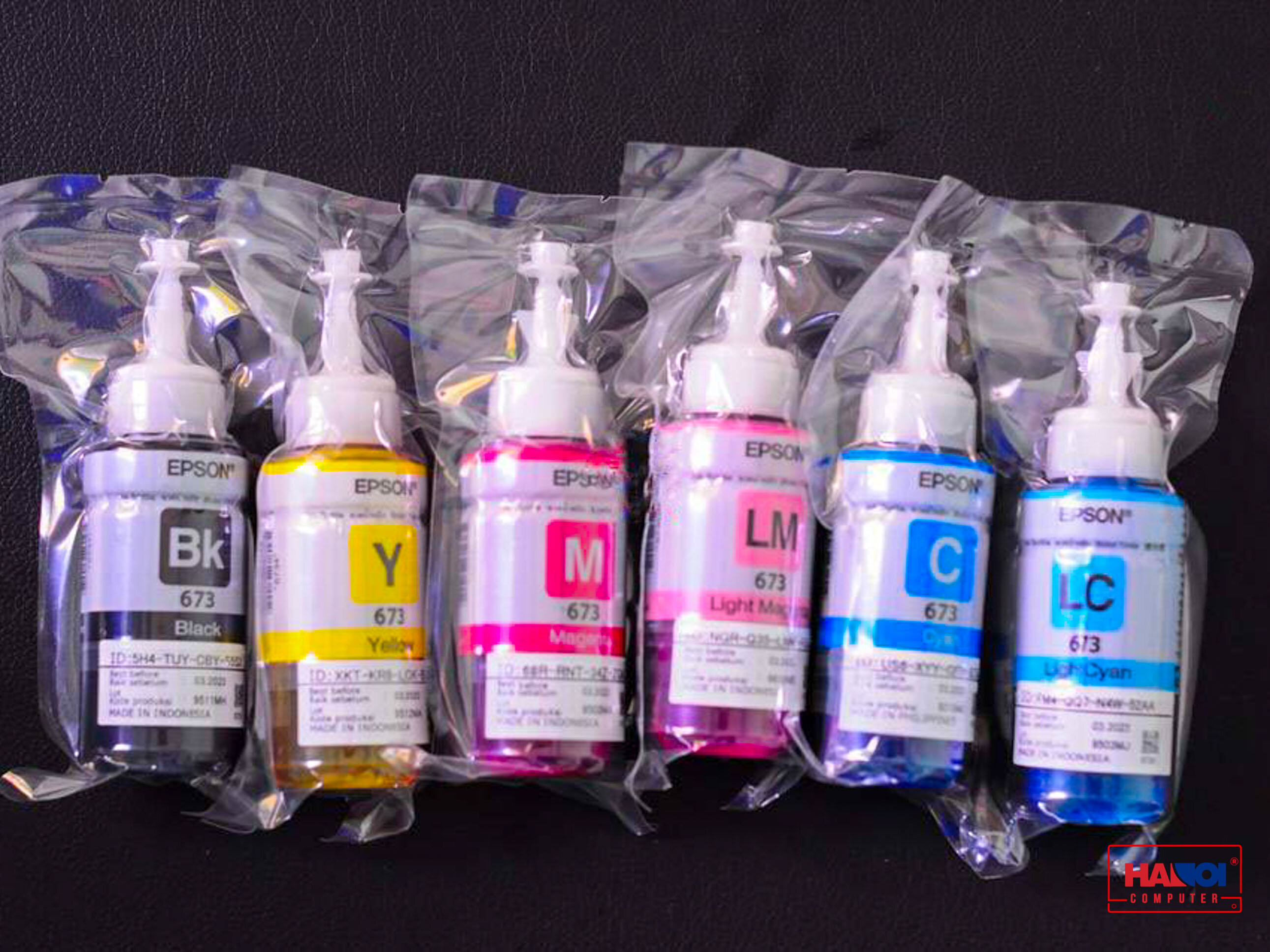 Hộp mực máy in màu Epson L1800 Cyan_002