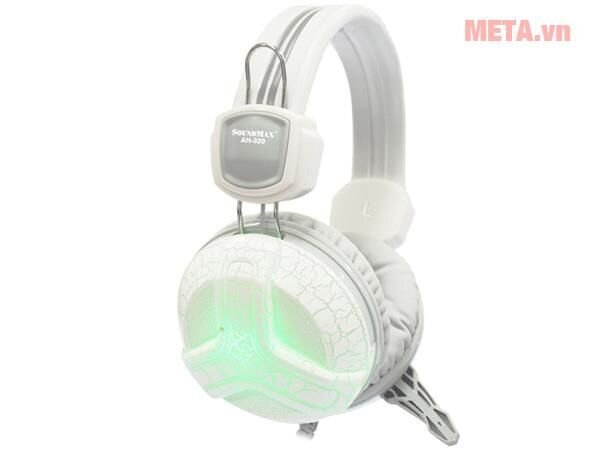Tai nghe có dây Soundmax AH320 (Trắng)