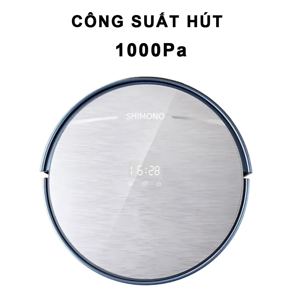 Robot Hút Bụi Shimono X5S sở hữu công suất hút mạnh mẽ