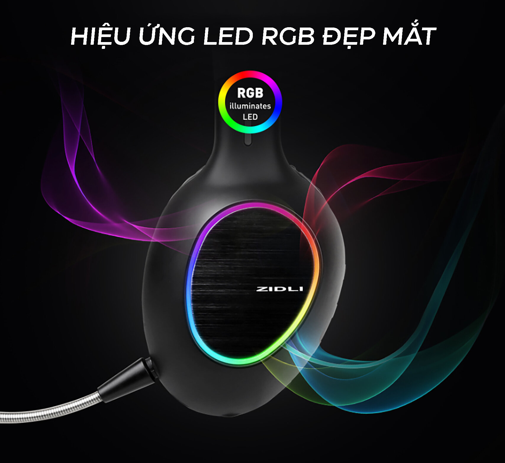 Tai nghe không dây ZIDLI AH1 - WIRELESS 2.4G