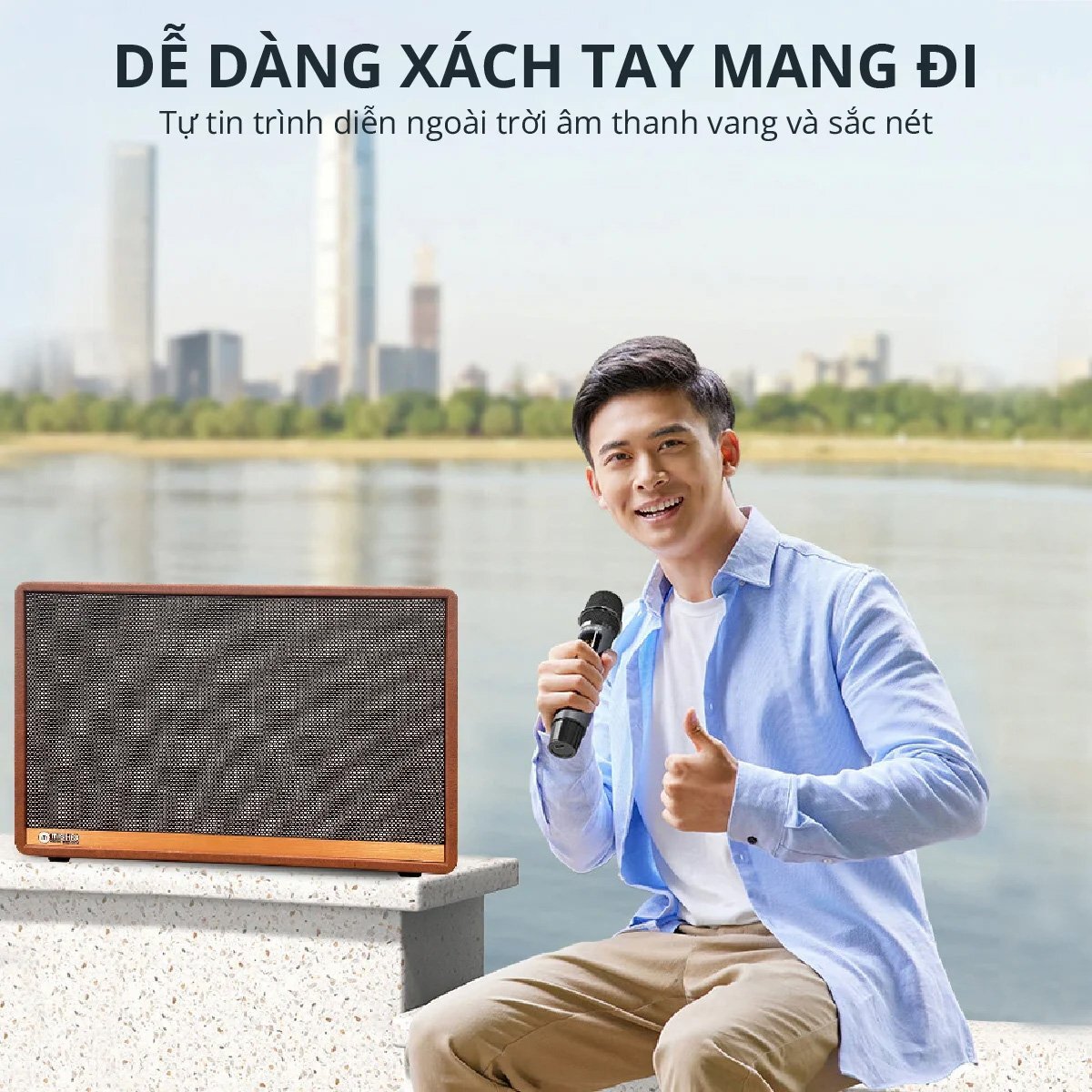 Mishio MK-H125 dễ mang theo Mishio MK-H125