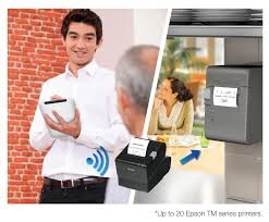 Máy in hóa đơn siêu thị Epson TM-T82II ( LAN   USB )