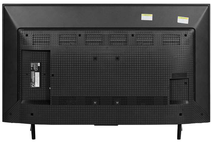 Mặt sau của Google TV TCL 4K 50 inch 50P79B với các cổng kết nối Mặt sau của Google TV TCL 4K 50 inch 50P79B với các cổng kết nối