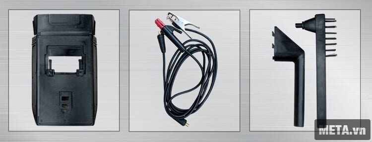 Bộ phụ kiện đi kèm theo máy hàn Oshima Mos 250N.