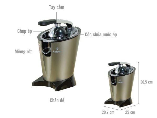 Máy vắt cam Kalpen CJK-2682 Máy vắt cam Kalpen CJK-2682