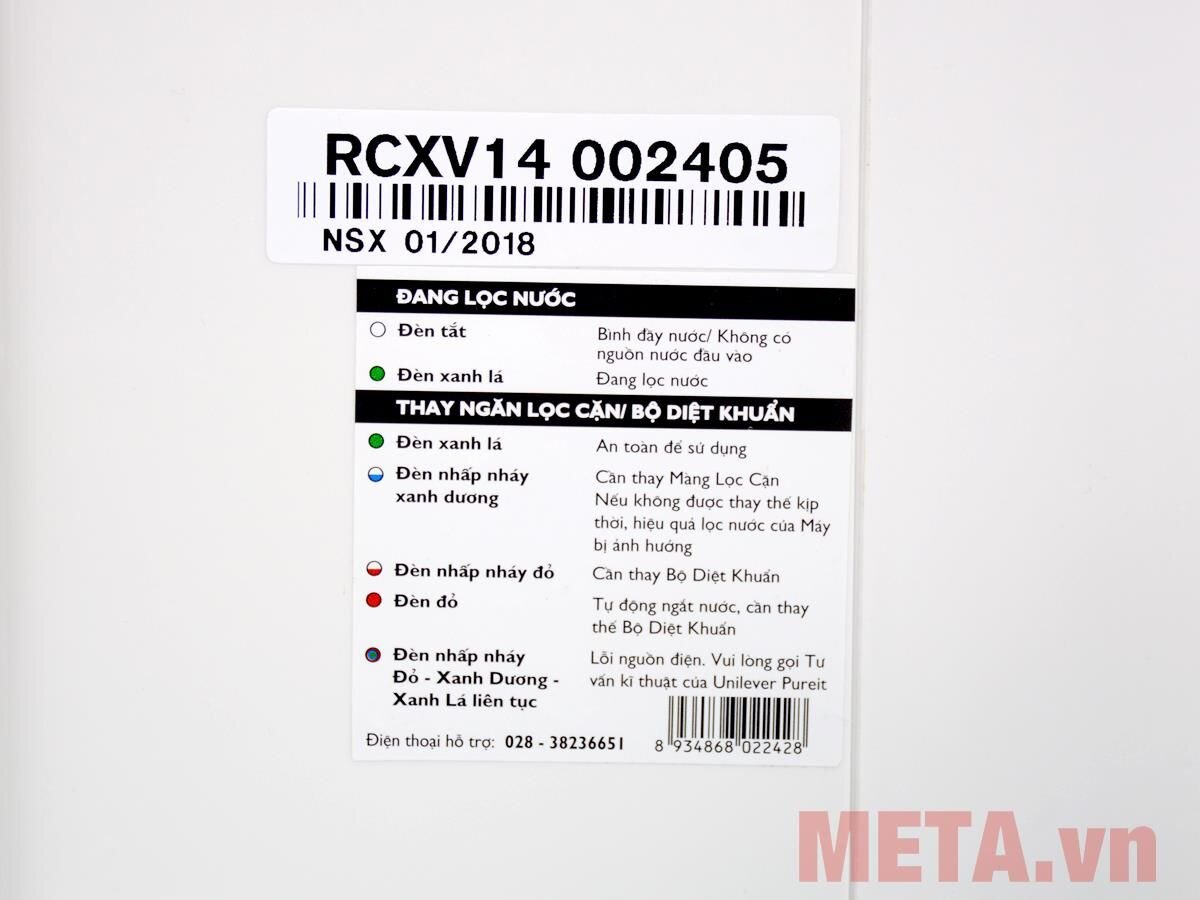 Máy lọc nước Unilever Pureit Classic Mineral RO   MF (Pureit Casa)