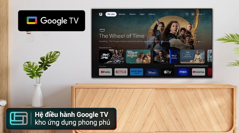 Google Tivi Sony 4K 65 inch K-65S25VM2 5 Google Tivi Sony 4K 65 inch K-65S25VM2