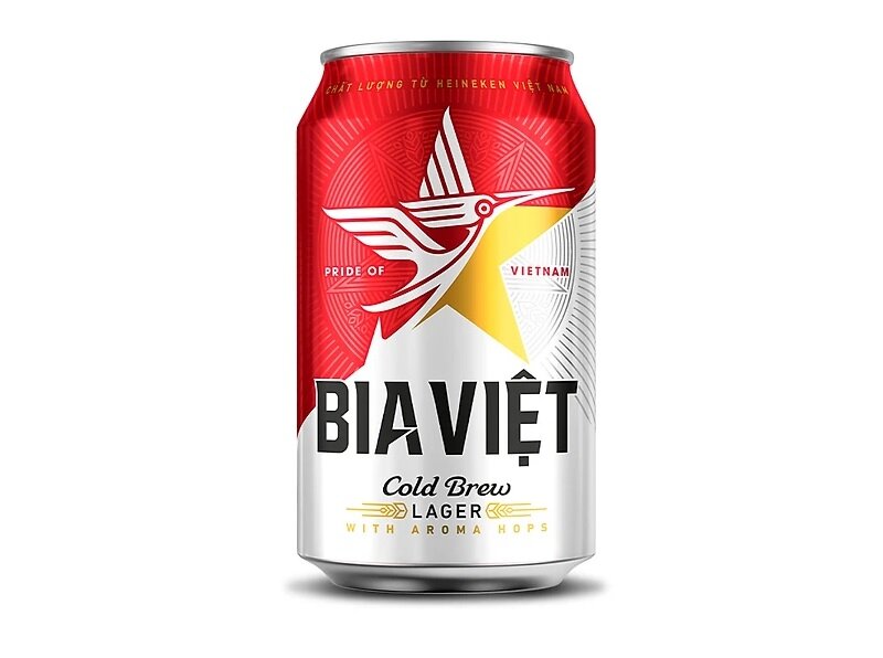 Thùng 24 lon Bia Việt 330ml lon bia