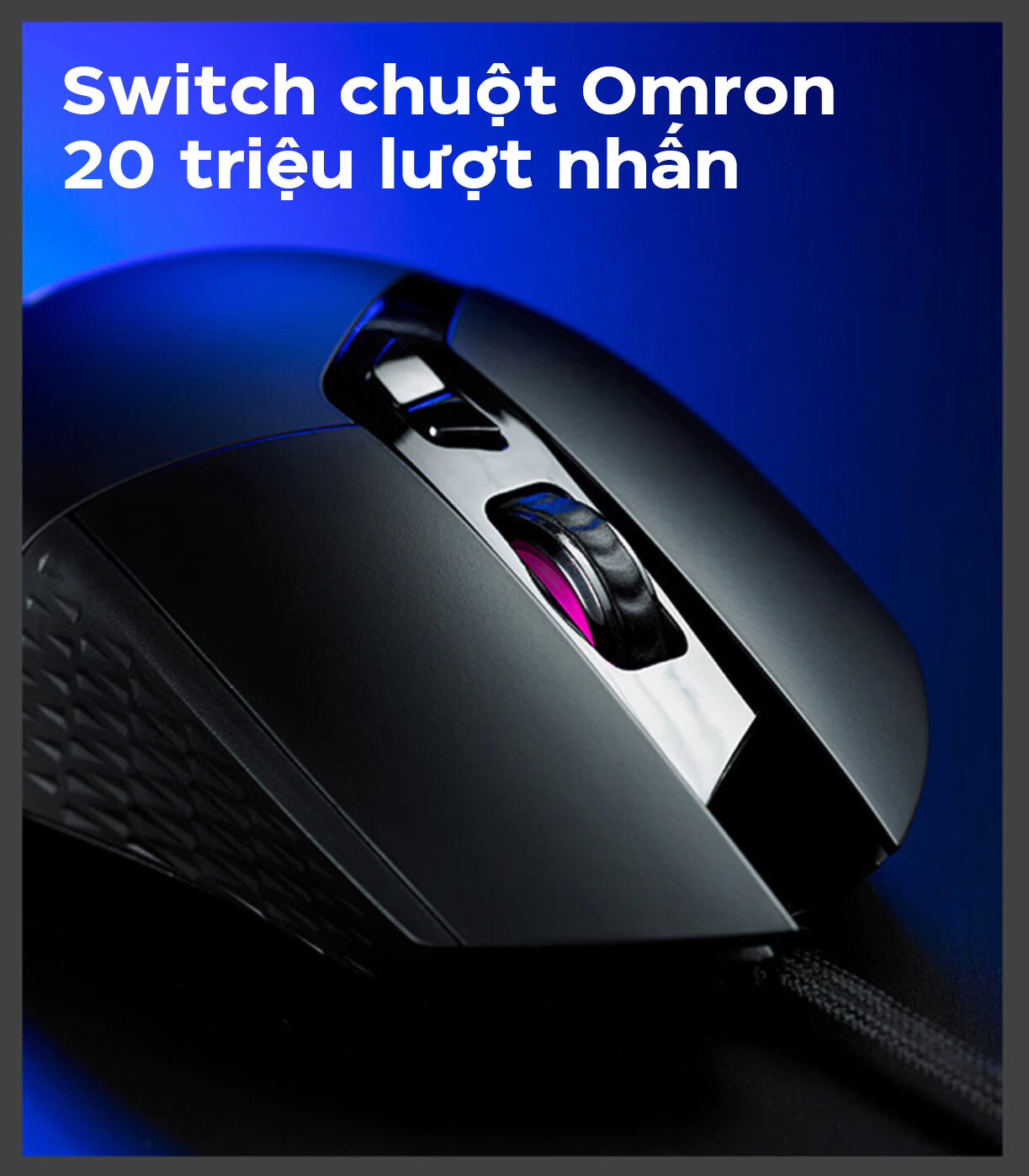 Chuột Gaming không dây Rapoo V30W Wireless 2.4G