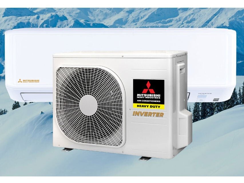Điều hòa Mitsubishi Heavy Inverter 18000 BTU 1 chiều SRK18YZP-W5 gas R-32