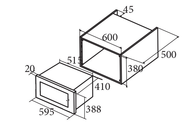 Lò vi sóng Cata MC 28 D BK