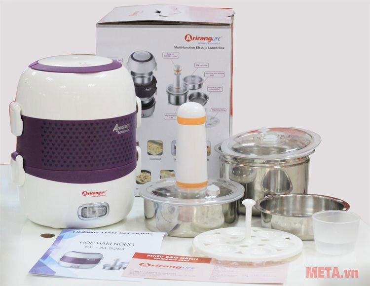 Hộp cơm hâm nóng ArirangLIFE EL - ALS263