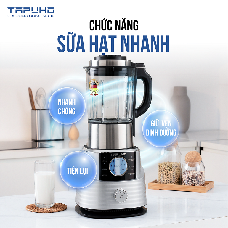 Máy làm sữa hạt đa năng Tapuho T01
