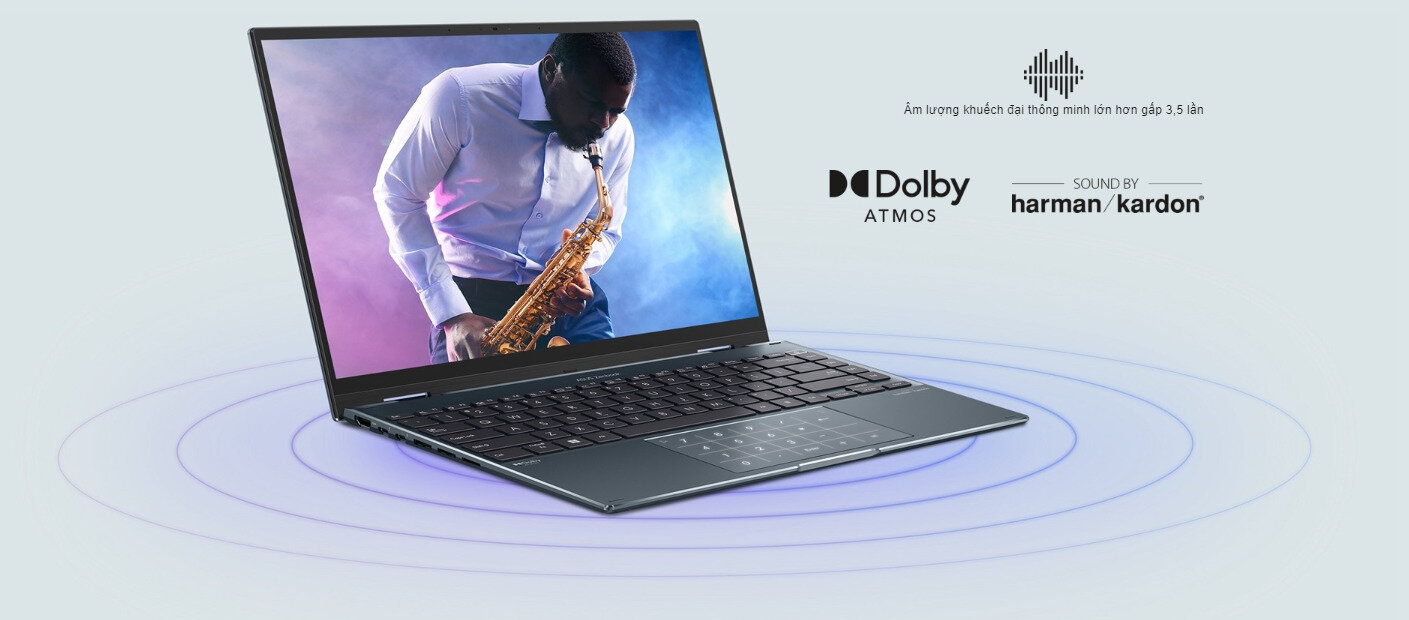 Laptop Asus Zenbook Flip 14 OLED UP5401ZA-KU140W