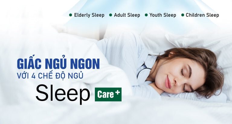 Điều hòa Sumikura Inverter APS/APO-H240 Gold có 4 chế độ ngủ