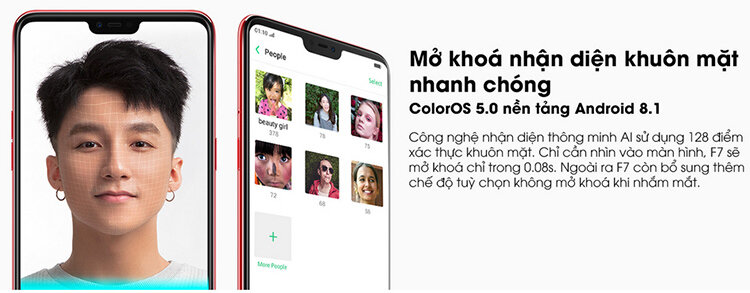 Điện thoại Oppo F7 Red