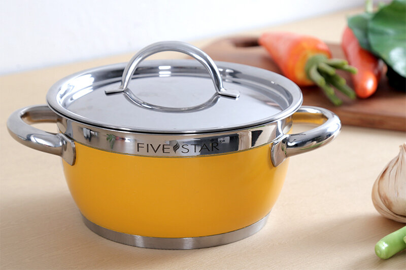 Nồi inox 3 đáy 20 cm Fivestar N20-3DM Nồi inox 3 đáy 20 cm Fivestar N20-3DM