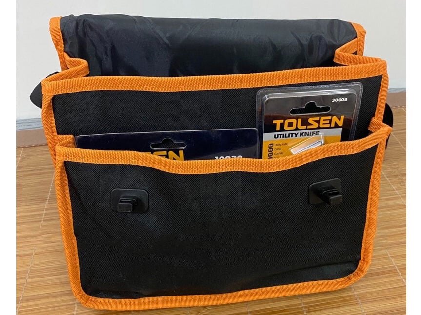 Túi đựng đồ nghề Asaki có nhiều ngăn chứa Túi đựng đồ nghề Asaki