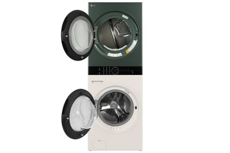 Tháp giặt sấy LG Inverter giặt 25kg sấy 17kg WT2517NHEG