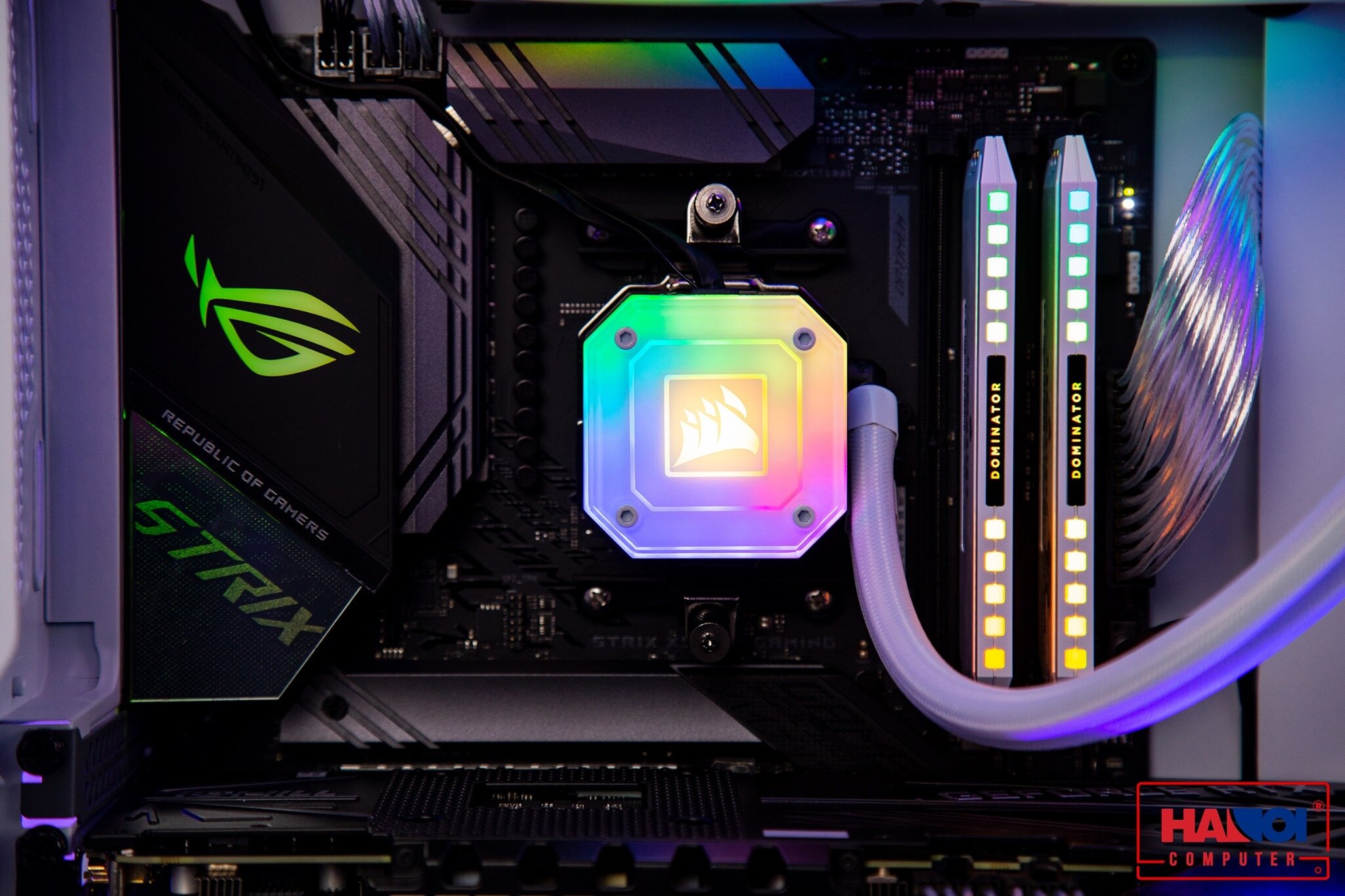 Ram Desktop Corsair Dominator Platinum White RGB