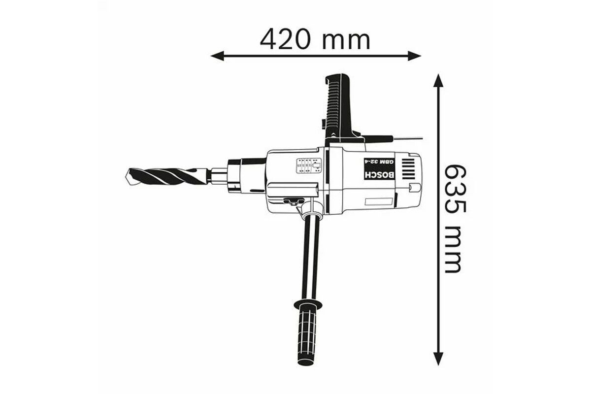 Máy khoan sắt 32mm Bosch GBM 32-4
