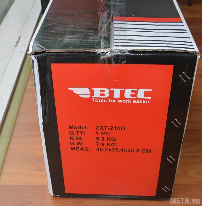 Máy hàn Inverter Btec ZX7-210D