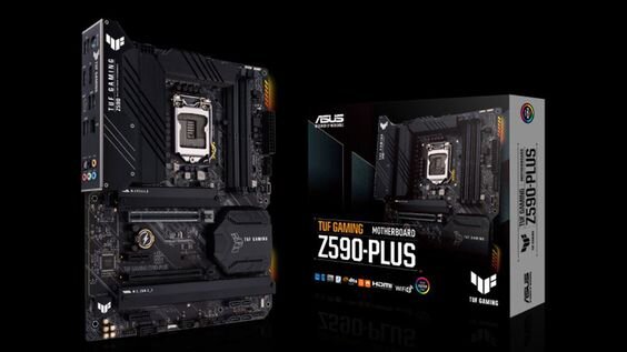 Mainboard Asus TUF GAMING Z590-PLUS (ảnh 1)