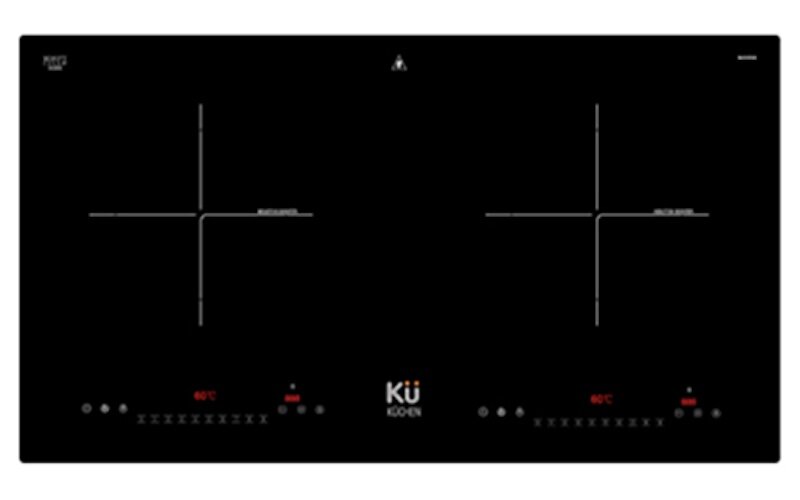 Bếp từ Kuchen MI 205 thiết kế thẩm mỹ, tiện ích (Ảnh: Kuchen).