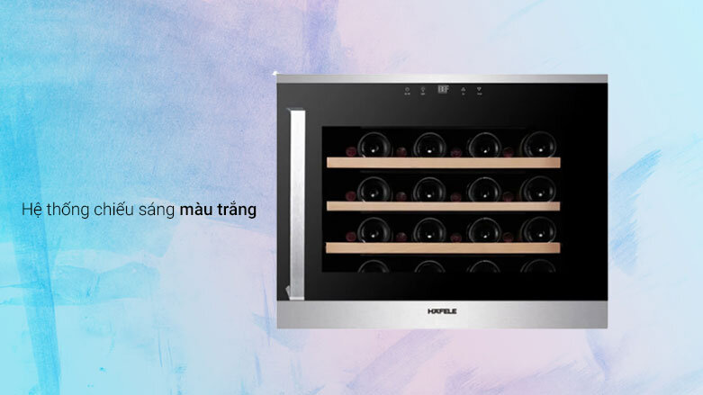 Tủ rượu âm Hafele HW-G24A| Hệ thống chiếu sáng