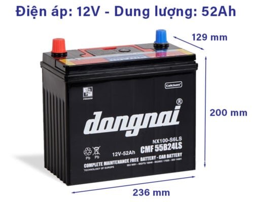 Kích thước của Đồng Nai CMF 55B24LS Đồng Nai CMF 55B24LS