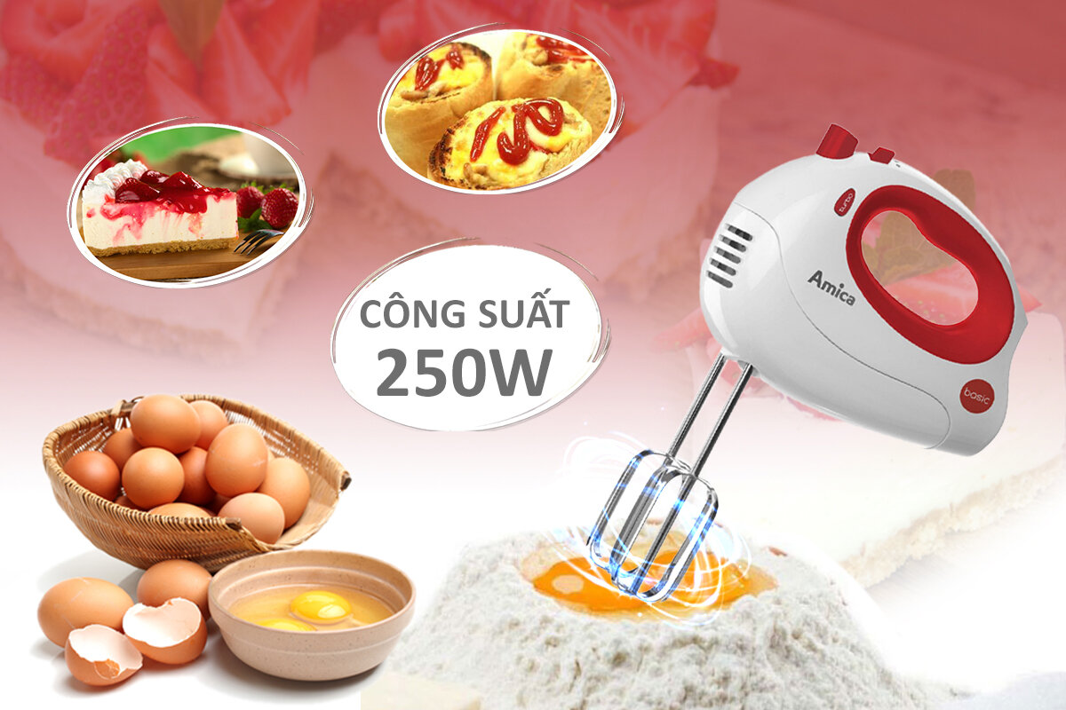 Máy đánh trứng Amica MD1012