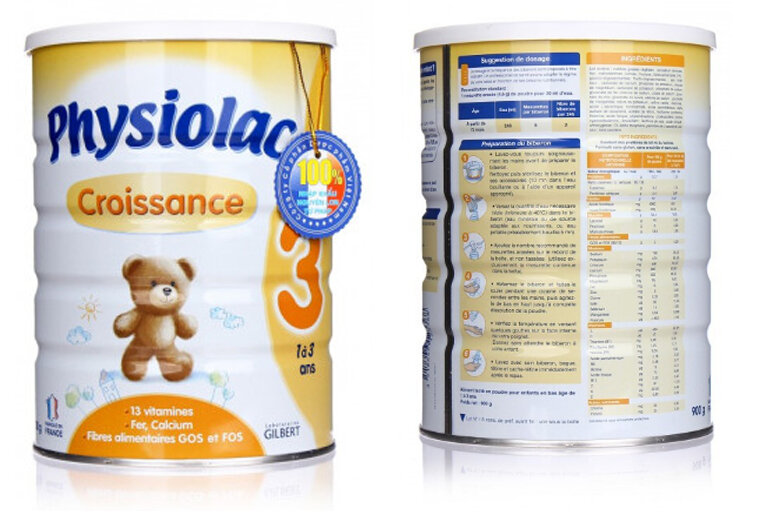 Sữa Physiolac 3 900g có tốt không?