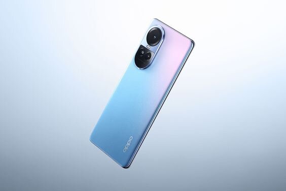 Thiết kế điện thoại Reno 10 5G