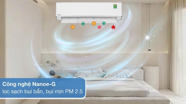 Điều hòa Panasonic Inverter 24000 BTU 1 chiều XU24ZKH-8 gas R-32 3 Cảm biến độ ẩm Humidity sensor trên điều hòa Panasonic Inverter 24000 BTU 1 chiều XU24ZKH-8