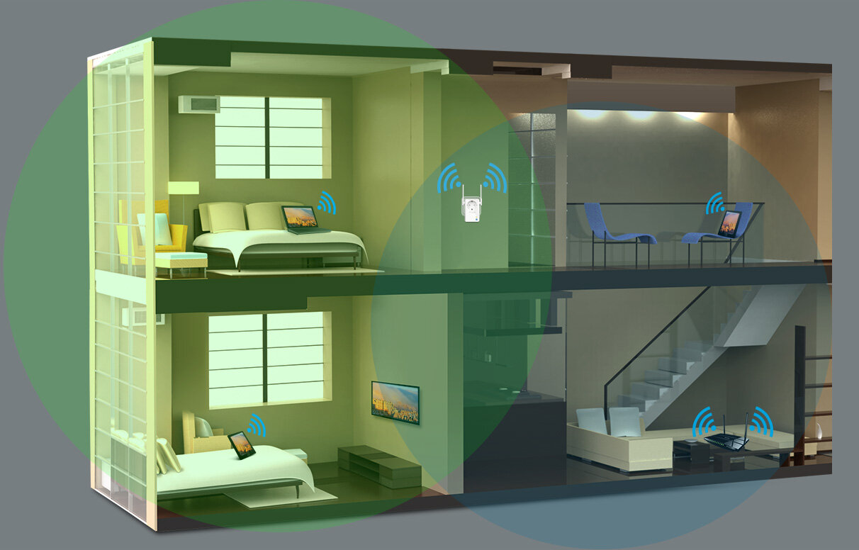 Bộ thu phát TP-Link TL-WA860RE 300Mbps Bộ thu phát TP-Link TL-WA860RE 300Mbps