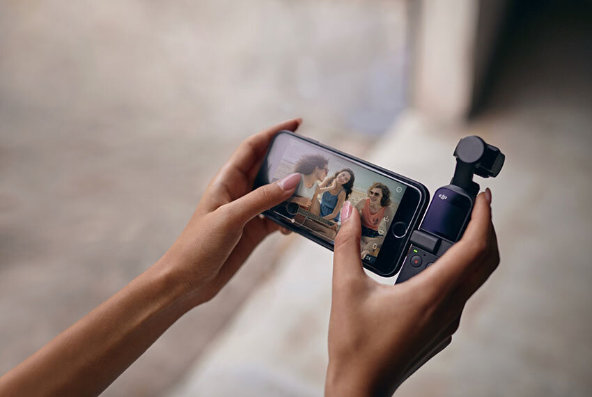 Máy Quay Phim Cầm Tay Chống Rung DJI Osmo Pocket