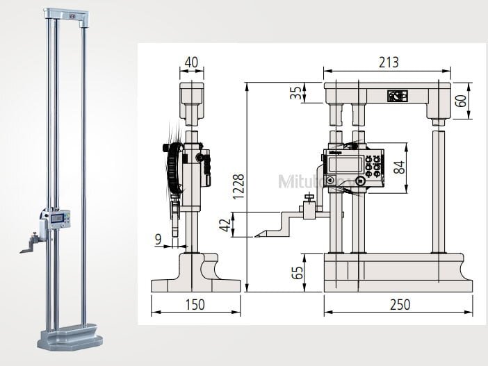 Thước đo chiều cao điện tử Mitutoyo 192-665-10