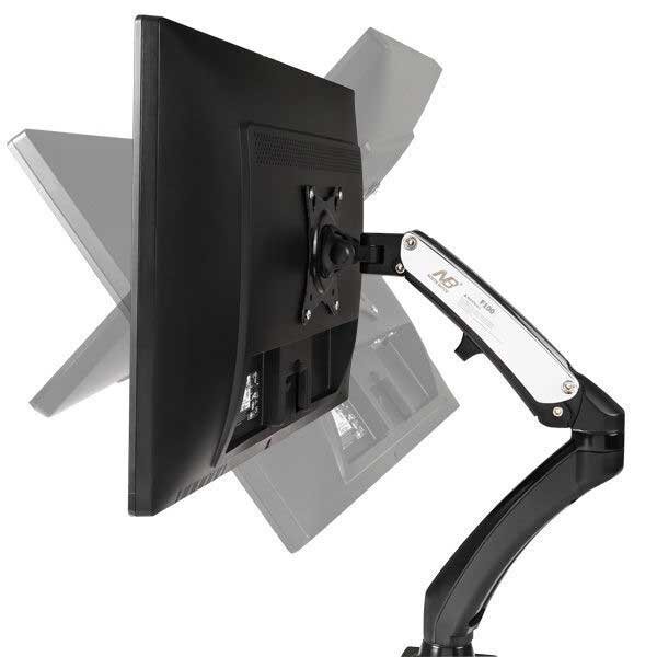 Giá treo màn hình North Bayou F100 (1 màn hình/ 22inch - 35inch/ Đen/ Gắn bàn)