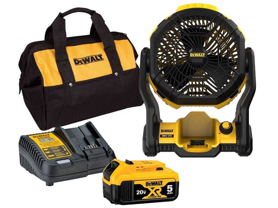 Quạt dùng pin 20V DeWalt DCE512P1 Quạt dùng pin 20V DeWalt DCE512P1