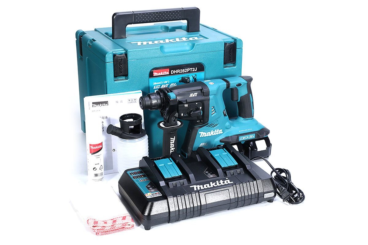 Máy khoan bê tông pin 18V Makita DHR282PT2J