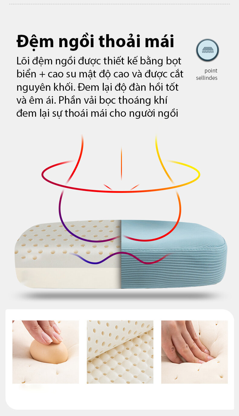 Ghế công thái học Legion YT030 Black 6