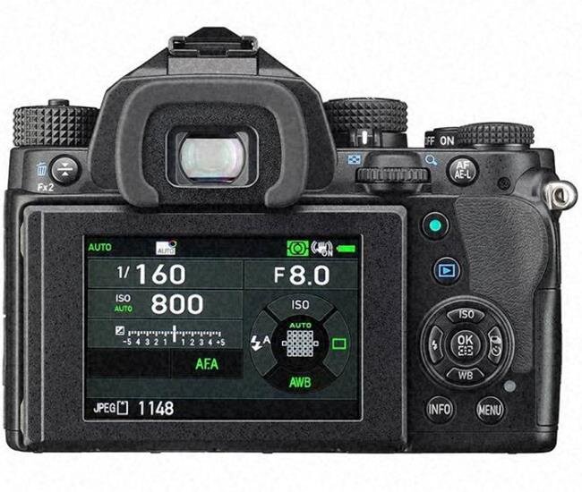 Máy Ảnh Pentax KP Body (Đen)