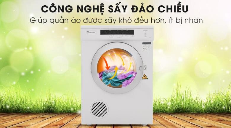 Máy Sấy Quần áo 8Kg Electrolux EDV8052