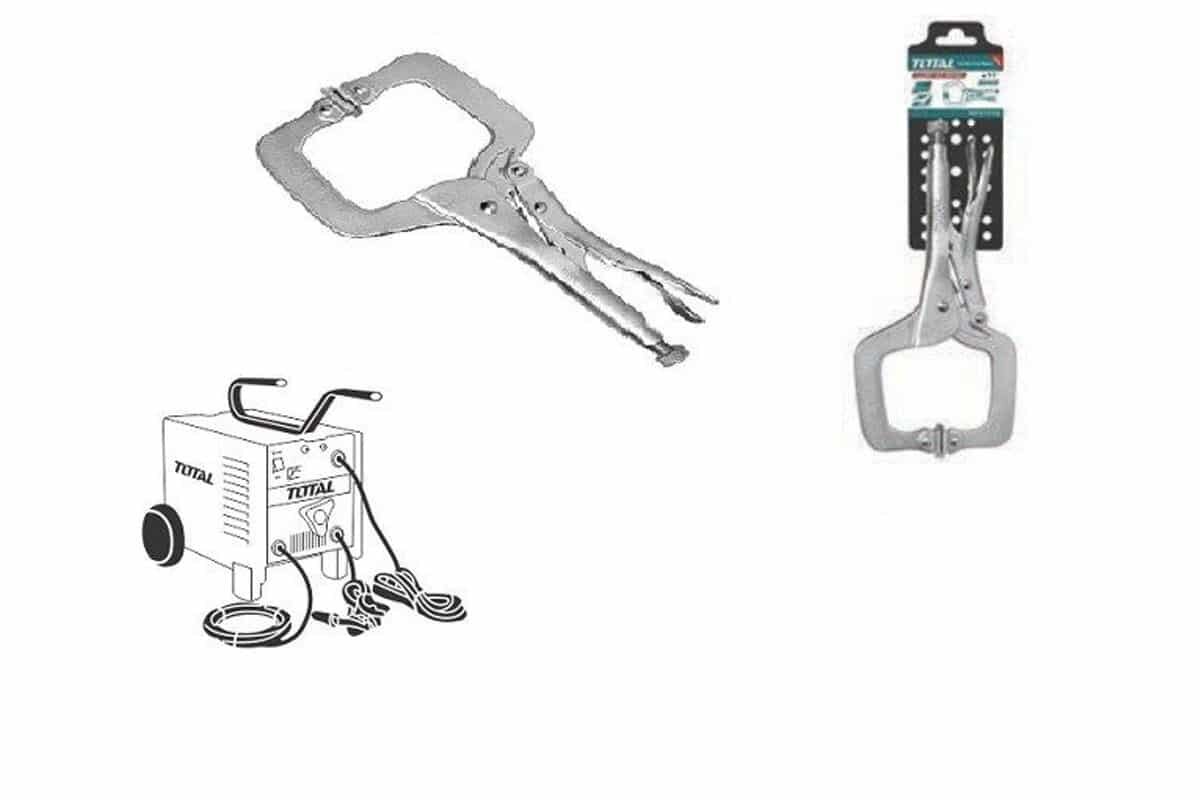 Kềm kẹp chìa khóa chữ C 11in Total THT111112