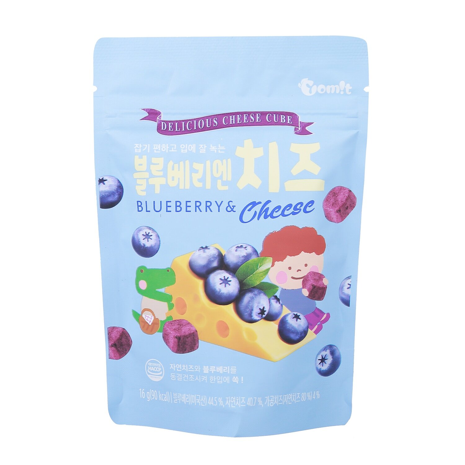 Phô mai sấy lạnh YOMIT vị táo dành cho bé 6m+