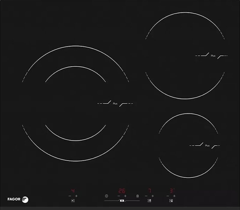 Đặc điểm của bếp điện từ Fagor FPI3350S (Ảnh: Fagor).