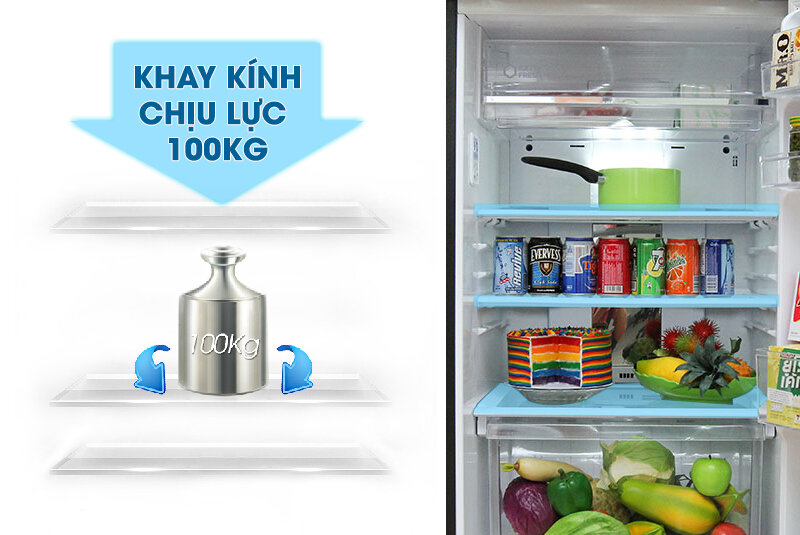 Tủ lạnh Sharp 397 lít SJ-XP400PG BK Tủ lạnh Sharp 397 lít SJ-XP400PG BK