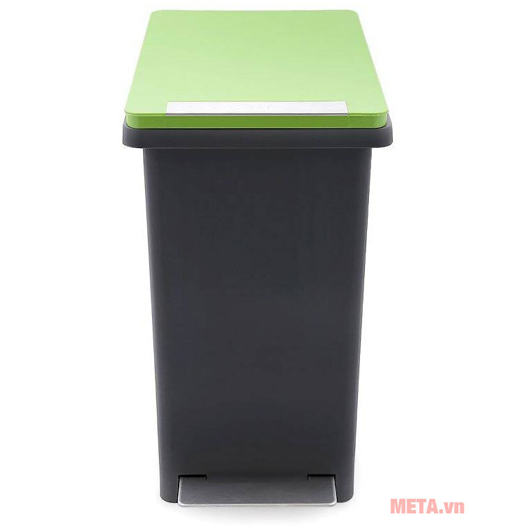 Thùng rác nhựa đạp dòng Compact Fitis PPS1-904 - 10L (Đen xanh)