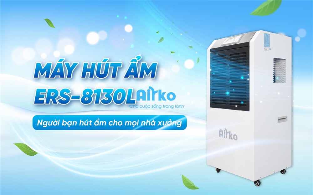 AIRKO 8130 nhà xưởng Máy hút ẩm Airko ERS-8130L Ảnh 1